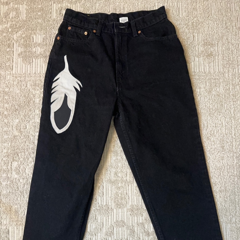 Southwest black jean